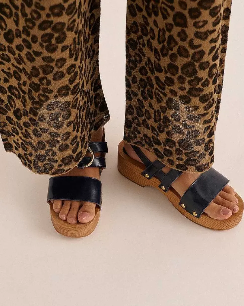 Sandales Lysia Bleu Marine