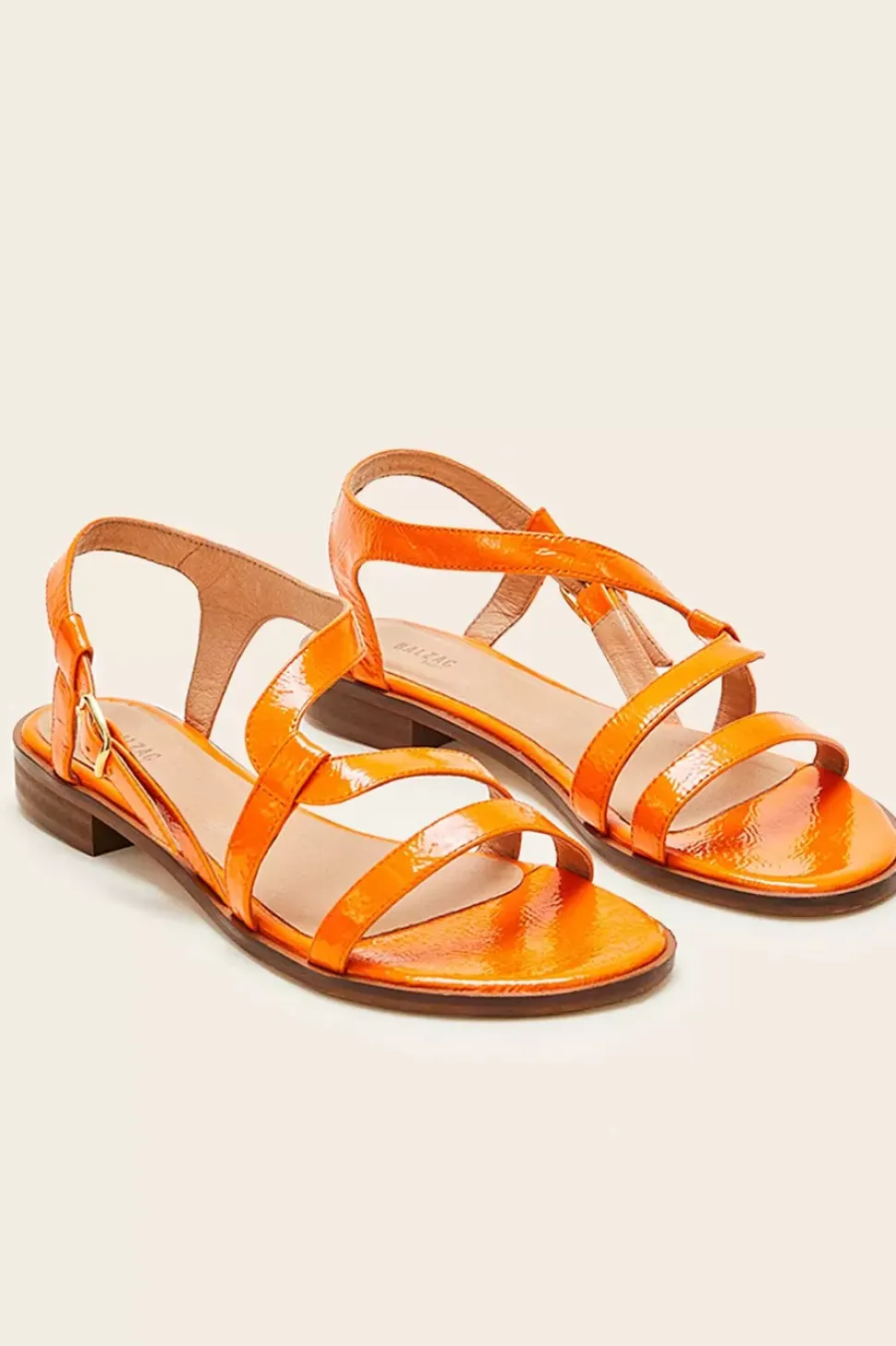 Sandales Margarita Vernis Orange