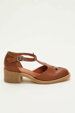 Sandales Rosie Camel Vegan