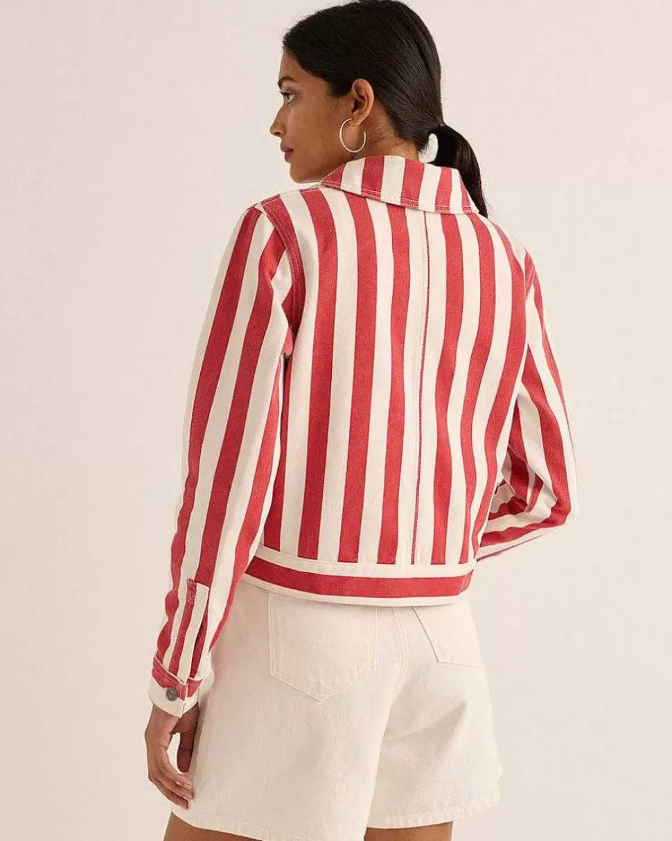 Short Maylone Jean Blanc Perle