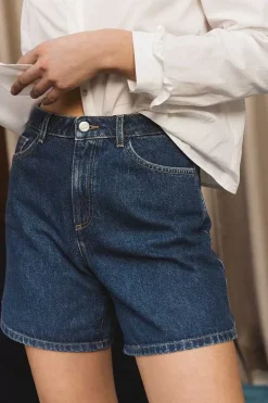 Short Maylone Jean Bleu Midi