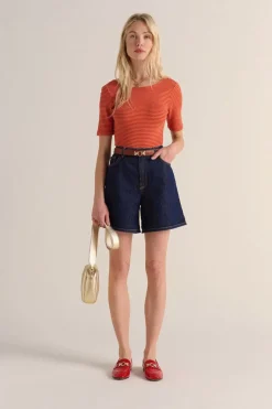 Short Maylone Jean Bleu Minuit