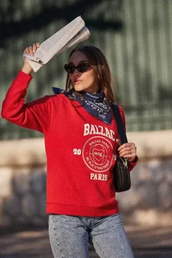 Sweat-Shirt Harlow Bp 2024 Rouge