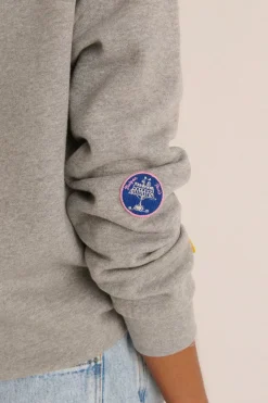 Sweat-Shirt Harlow Patch Gris