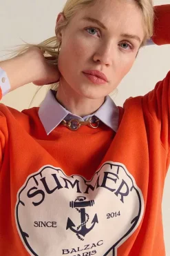 Sweat-Shirt Harlow Surfrider Orange