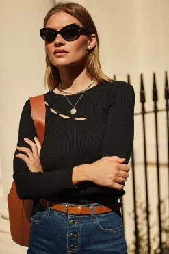 Top Angele Noir