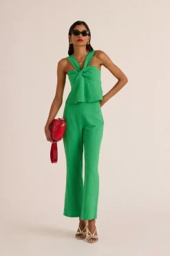 Top Louise Vert Pelouse