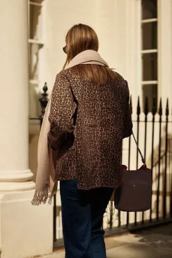 Veste Marais Leopard Cafe