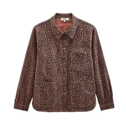 Veste Marais Leopard Cafe